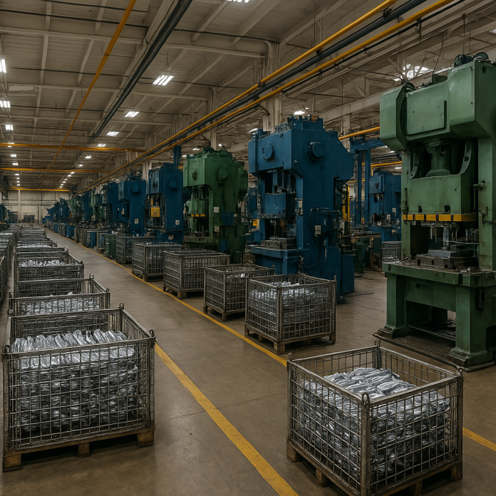 Estampación Industrial Piezas Metálicas en Frío en Barcelona